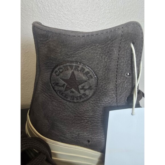 Converse Chuck Taylor All Star Platform Heel Boots Nubuck leather women size 8.5 - Picture 2 of 11